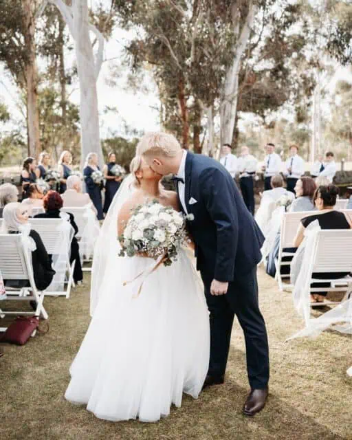 Sealed with a kiss, surrounded by love.
There’s nothing more magical than saying “I do” beneath the majestic trees at Eynesbury.
#weddingsateynesbury #eynesburyweddings #destinationeynesbury #eynesbury #weddingceremony #outdoorweddings #eynesburyhomestead #heritagevenue #weddingphotography #weddingvenue
Photographer: @1.moment.prod